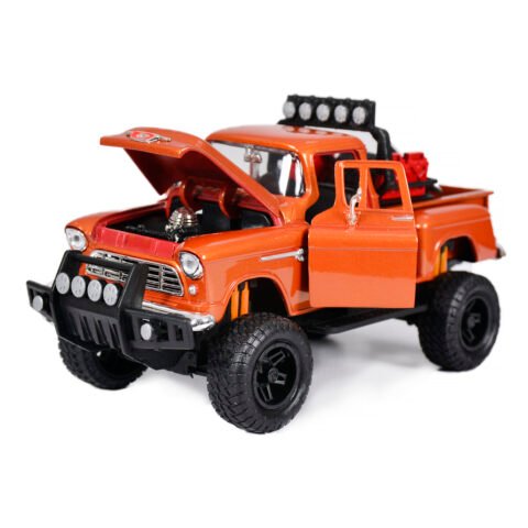 1955 Chevy 5100 Stepside Pickup Motormax 1:24 diecast metal model