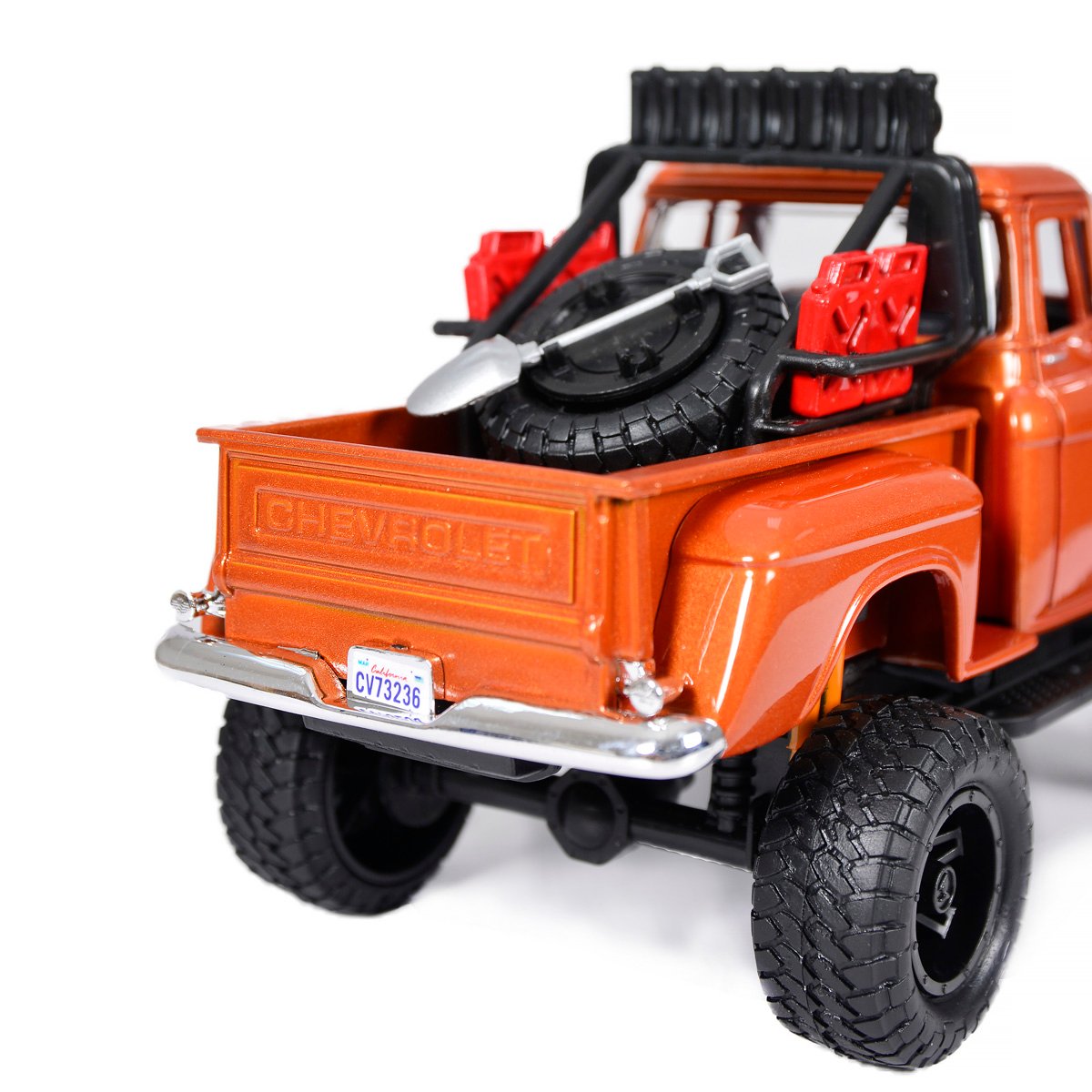 1955 Chevy 5100 Stepside Pickup Motormax 1:24 diecast metal model