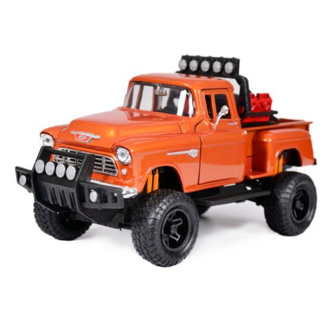 1955 Chevy 5100 Stepside Pickup Motormax 1:24 diecast metal model