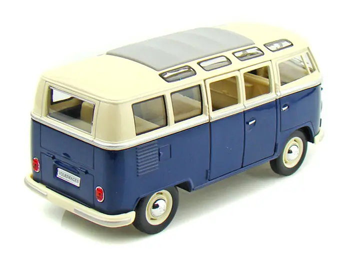 1962 Volkswagen Classical Bus 1:32 ölçek diecast model araba