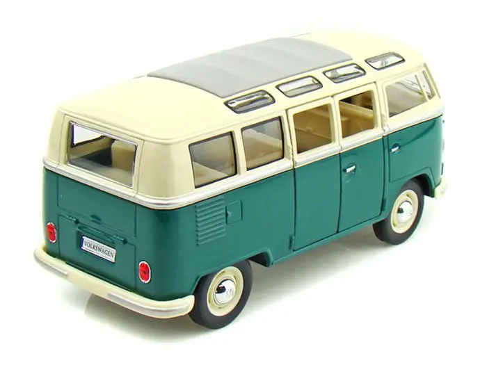 1962 Volkswagen Classical Bus 1:32 ölçek diecast model araba