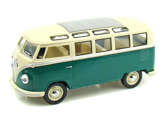 1962 Volkswagen Classical Bus 1:32 ölçek diecast model araba