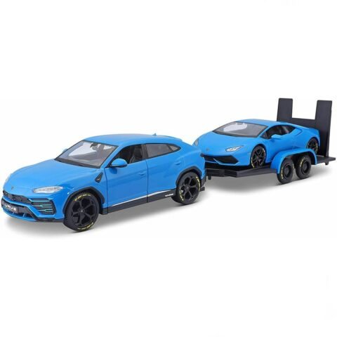 Lamborghini Urus ve Lamborghini Huracan 1:24 ölçek diecast metal model araba seti