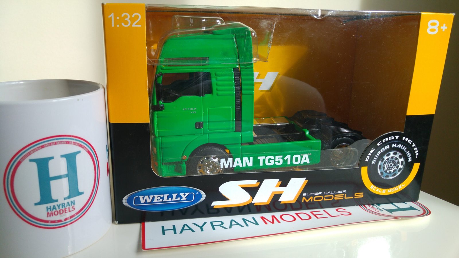 Welly MAN TG510A Tır Kafası 1:32 Diecast Çekici