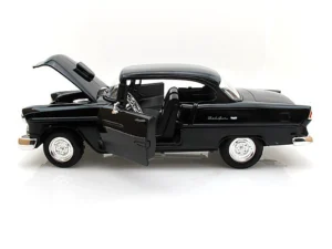 1955 Chevrolet Bel Air Hardtop Custom 1:18 Motormax Diecast Model Araba