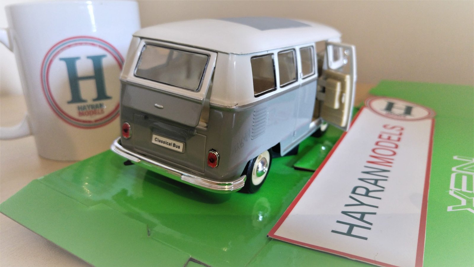 Welly 1963 Volkswagen T1 Bus 1:24 Nex Models diecast model araba