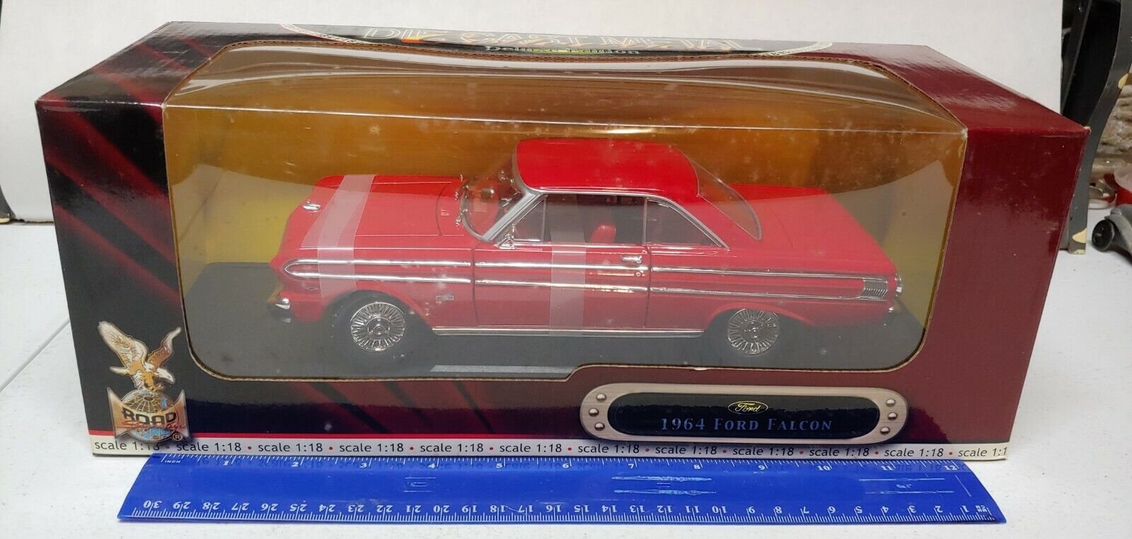 1964 Ford Falcon 1:18 Ölçek Road Signature Diecast Model Araba