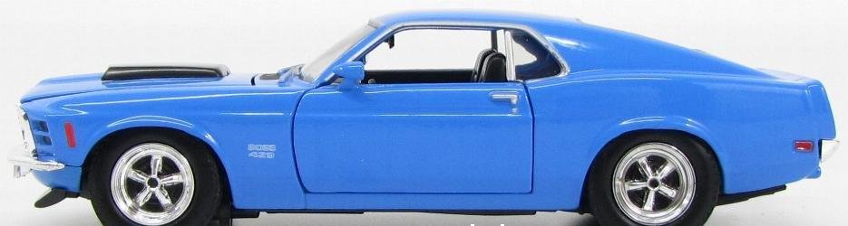 Motormax 1:18 1970 Ford Mustang Boss 429 Diecast Model