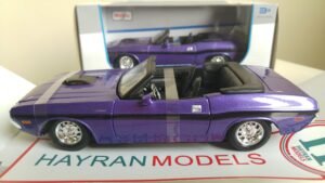 Maisto 1:24 Dodge Challenger R/T Convertible Diecast Model Araba