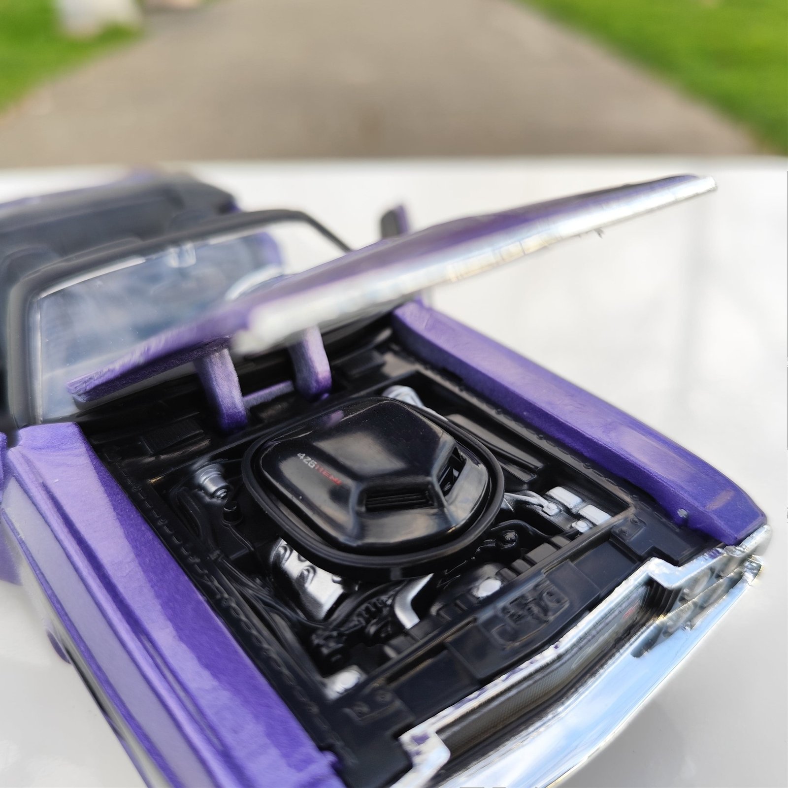 Maisto 1:24 Dodge Challenger R/T Convertible Diecast Model Araba