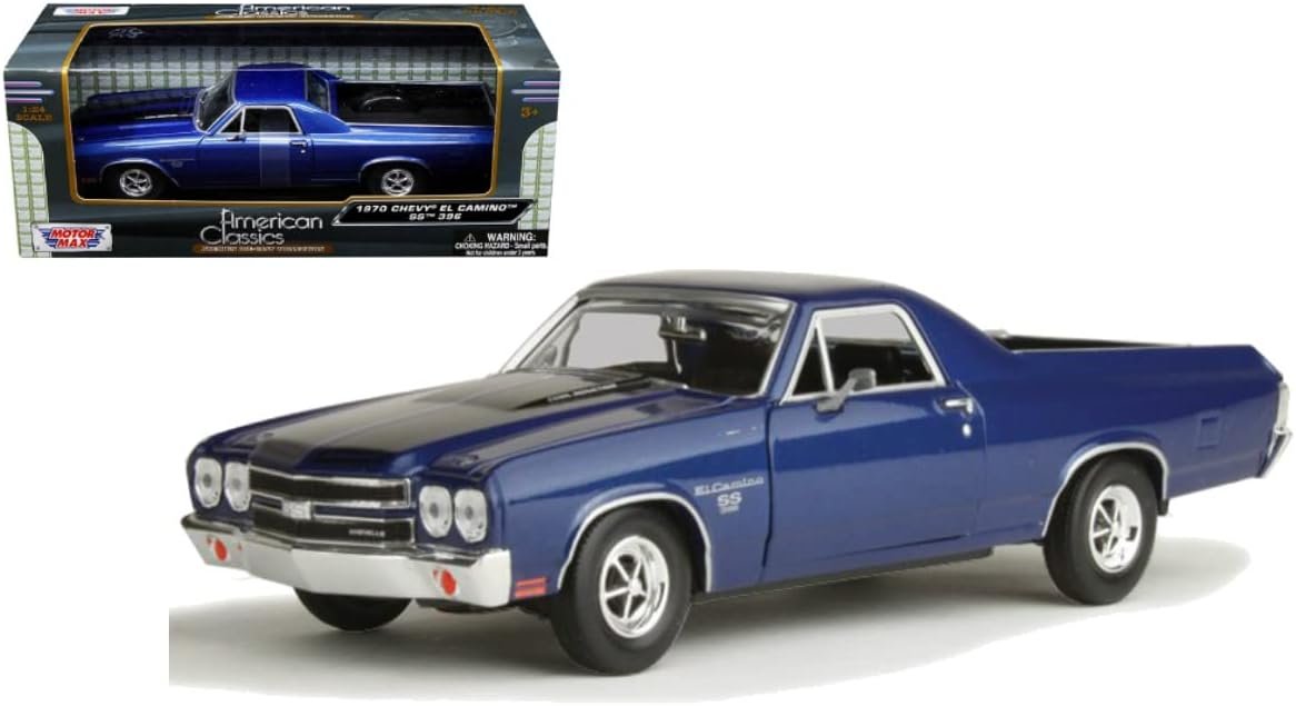 Motor Max 1:24 1970 Chevy El Camino SS 396 Diecast Model Araba 79347