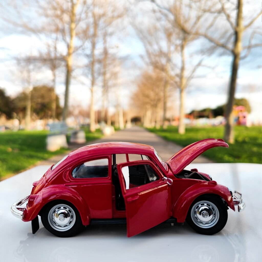 1973 Volksvagen Classical Beetle Diecast 1/24 Model Araba Maisto